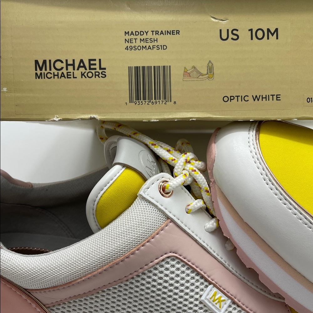 Michael Kors MADDY TRAINER
NET MESH
49SOMAFS1D Sneakers Athletic Optic White - Picture 7 of 16